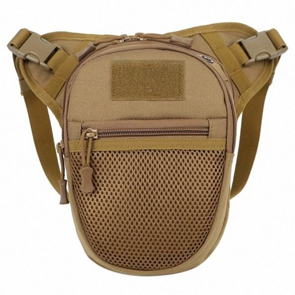 

leg bag nylon waterproof men pack leg travel belt bag hiking cycling v1tj#