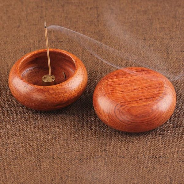 

fragrance lamps mini rosewood incense burner holder travel
