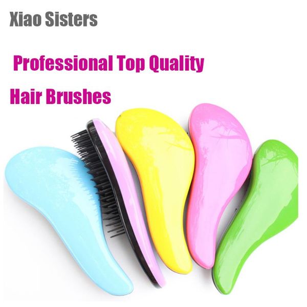 

hair brushes professional fashion 6 colors plastic comb selling, Silver