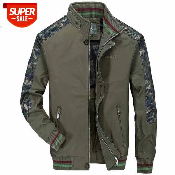 

brand bomber jacket men casual slim fit jackets coats jaqueta masculina camouflage men's jacket coat plus size m-4xl #b01b, Black;brown