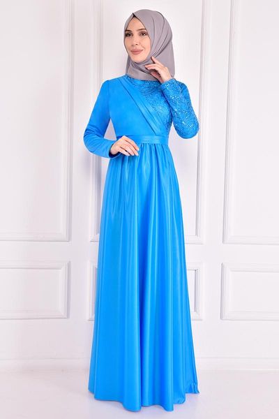 

ethnic clothing stamp detail dress blue asm12361, Red