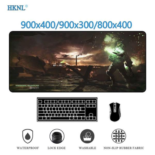 

mouse pads & wrist rests warfare 2 table mat pad xxl deskpad office rug computer game accessories carpet deskmat large mousepad non-slip