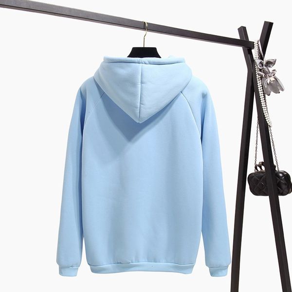 

new 2021 women fashion long sleeve o neck letter print hoodies autumn korean pop hooded sweatshirts pink yellow harajuku pie6, Black