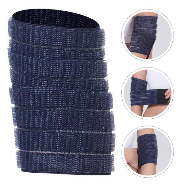 

elbow & knee pads protective band practical guard protector, Black;gray