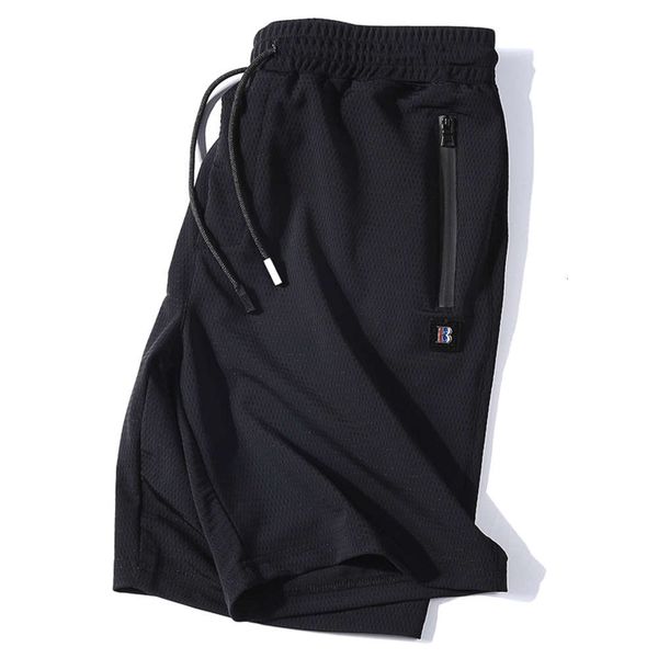 

shorts casual summer big underpants beach ice silk quick drying pants, Black