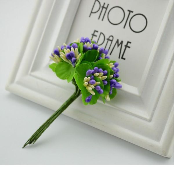 

mulberry party artificial flower stamen wire stem/marriage leaves stamen 10pcs/lot diy wreath wedding box de jlljfg