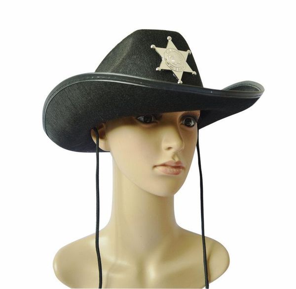 

party masks 2021 men's visor hat jazz western cowboy selling ethnic style