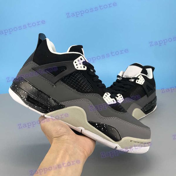 

fire red 2020 basketball shoes 4 4s mens sneakers bred black cat metallic purple pine green white cement pure money men trainers1fnn