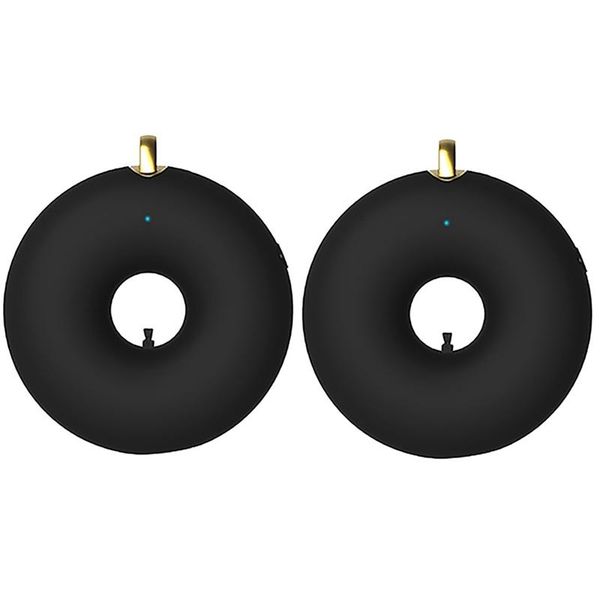 

2pcs mini portable air cleaner air purifier necklace, smoke dust odor and formaldehyde remover for home office