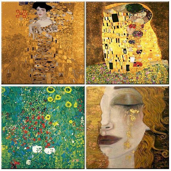 

paintings oil painting by numbers pictures klim diy on canvas with frame for adults kits drawing coloring paint number home decor art
