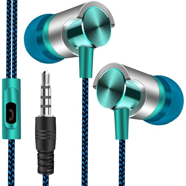 

2021 High Quality 3,5mm Clinic In-ear Headphones Portable Low Noise Sport Headphones With Microphone For Huawei Samsung xia wholesale