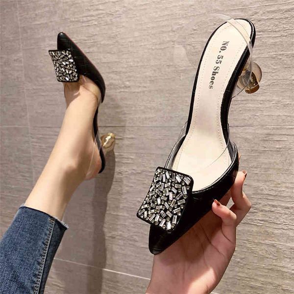 

dress shoes casual fashion women crystal party night sandals 78xe, Black