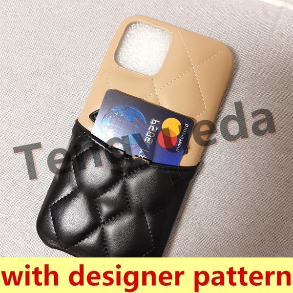 

new fashion deluxe phone case for iphone 12pro max xs xr xsmax high-grade leather card pocket design phone cover for iphone 11pro max 8plus