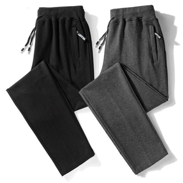 

2021 new youth casual men's plus size 5xl trousers men fitness tracksuit bottoms ny sweatpants gyms jogger track pants 0zyc, Black