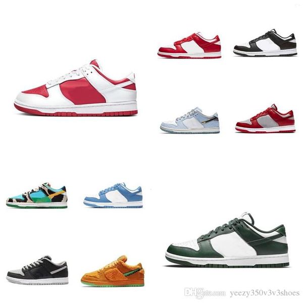 

casual shoes dunks low boots men women skate sneakers luxurys designers trainers black white coast unc university dhv3s21