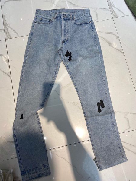 

jeans casual street fashion pockets warm men women couple outwear kg-390, Blue