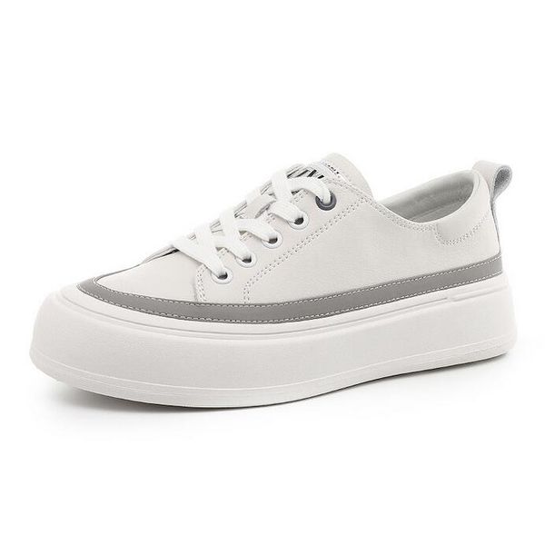 

small white shoes women's 2021 autumn new canvas shoe flat lace-up thick bottom fashion student casual women shoes
