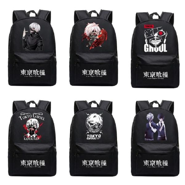 

backpack high-q japan tokyo ghoul kaneki ken backpacks casual bag cartoon student
