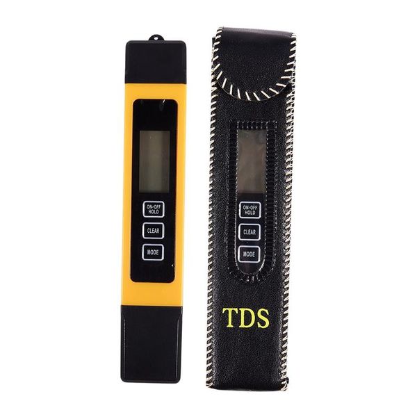 

new 3 in 1 tds water test meter, 0-9999 ppm, hydroponics ec meter, digital water quality testers for drinking water, ppm meter f
