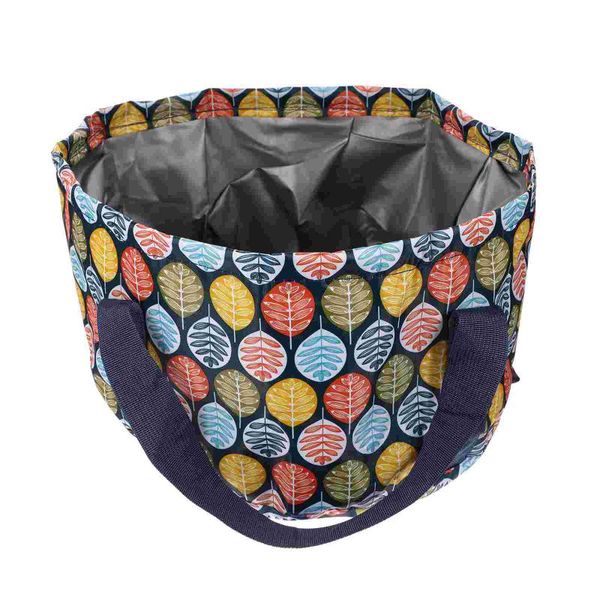 

buckets 1pc portable collapsible foot soaking basin multi-use folding water