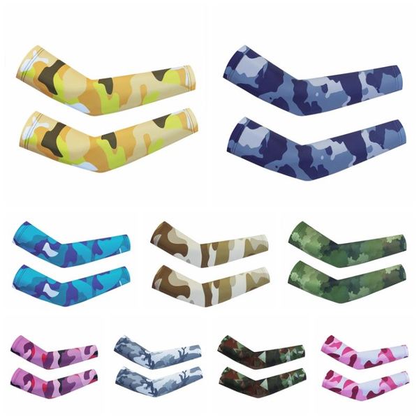 

elbow & knee pads cycling arm sleeve breathable basketball bicycle baseball sleeves mens summer mtb bike uv protection, Black;gray