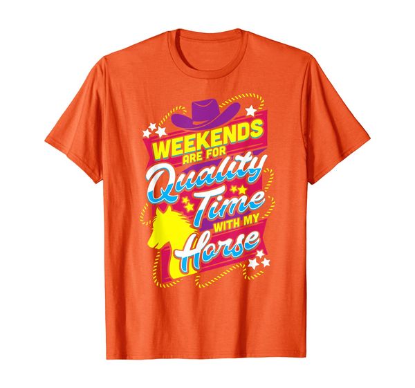 

funny horse girl quality time gift t-shirt, White;black