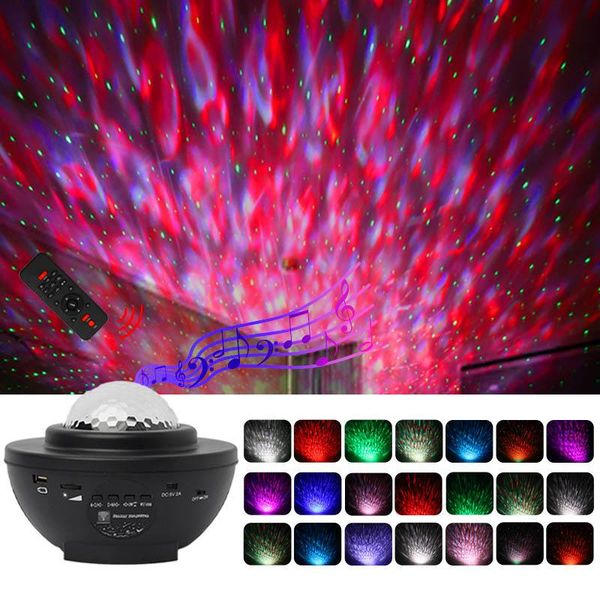 

usb charging led star projector night light sky galaxy bluetooth usb voice control music player galaxy starry night lamp