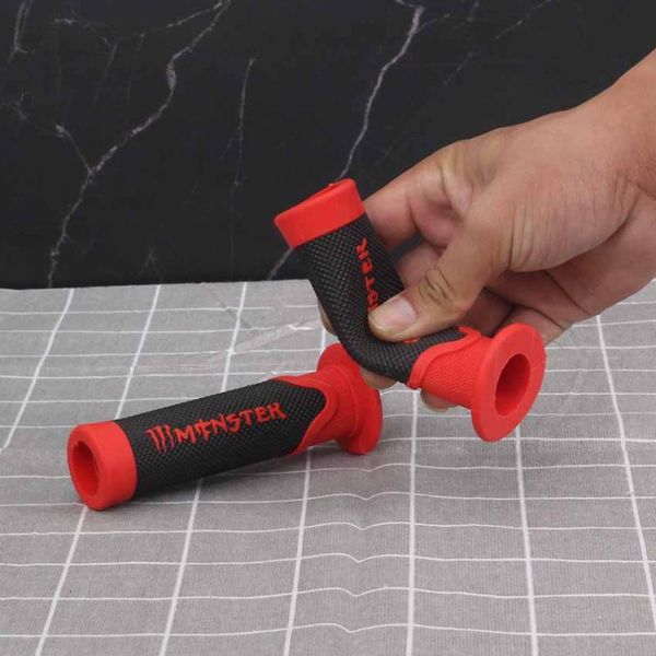 

handlebars 2021 grip motorcyclist dirt pit bike rubber rudder twist