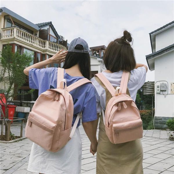 

backpack 2021 women canvas backpacks boys shoulder school bag rucksack for teenage girls travel fashion pack bolsas mochilas sac a dos
