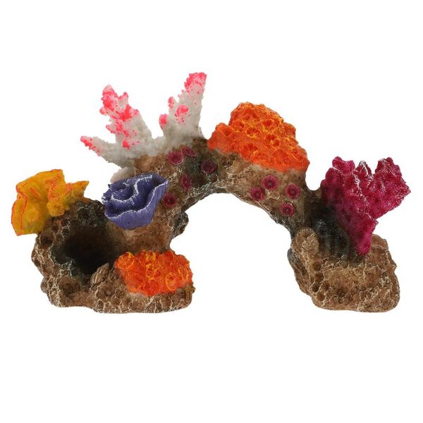 

decorations coral rockery aquarium landscaping decor fish tank thicket statue