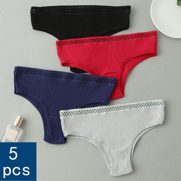 

women's panties low waist briefs underwear female underpants comfortable solid color pantys intimates lingerie, Black;pink