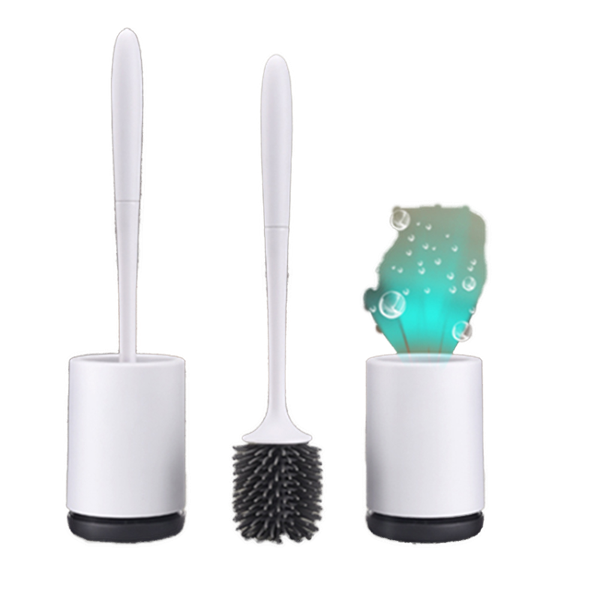 

toilet brushes & holders lf73001b brush holder cleaning kit bowl set upgraded modern design with soft bristle bathroom