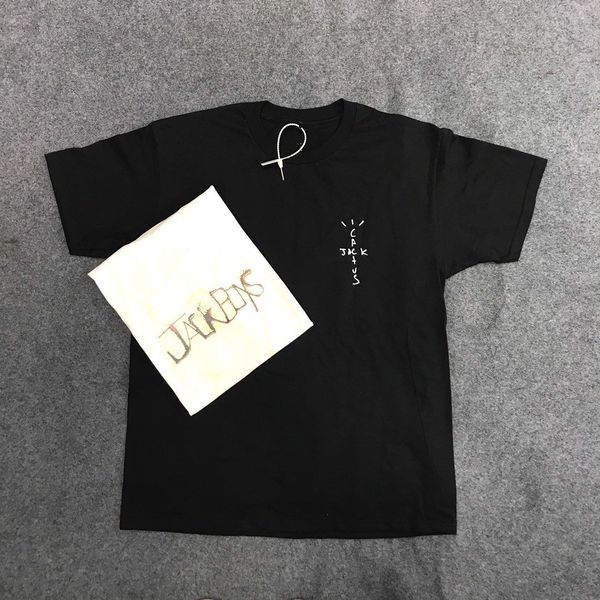 

2021 new travis scott cactus jack boys cracked print women sumemr hiphop streetwear men oversized t shirts cotton tees 8qpo, White