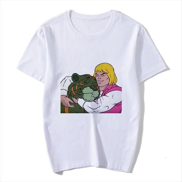 

summer harajuku print fun short womens t shirts sleeved casual kawaii, White