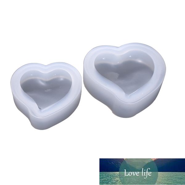 Stampo in silicone a forma di cuore 3D Stampi per candele di sapone Resina epossidica Portachiavi Pendenti Stampo per gioielli fai-da-te Accessori Prezzo di fabbrica Design esperto Qualità Ultimo