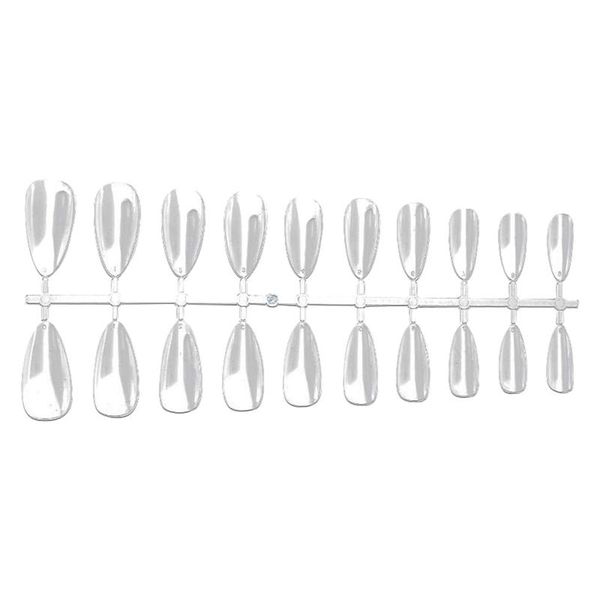 

nail art kits 500 pcs water drop traceless film thin tip transparent mount patch card polish display board makeup tools