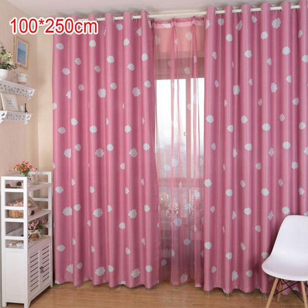 

polyester home decor printed sun shade easy clean soft fadeless living room bedroom fashion window curtain