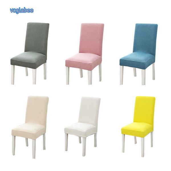 

chair covers solid color spandex stretch slipcovers elastic dustproof washable for el dining room party banquet