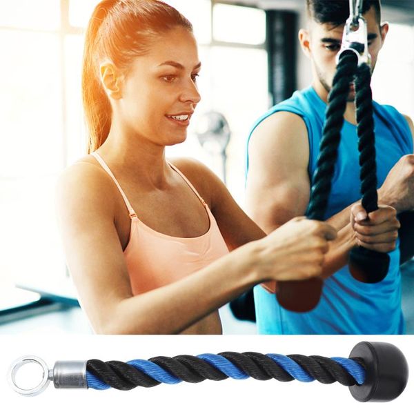 

1pc triceps down cord heavy duty rope gym bodybuilding exercise supply
