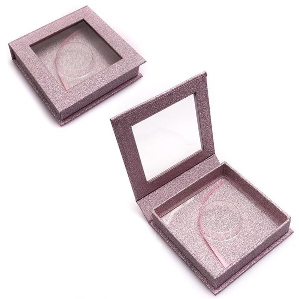 

false eyelashes cute eyelash packaging box eye lashesh vendor customized 25mm