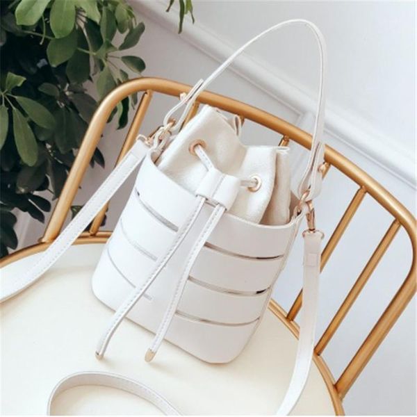 

evening bags messenger bag drawstring design pu leather women ashion crossbody for female sac main femme1