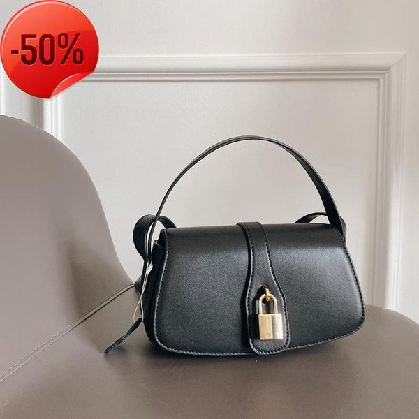 

evening bags lady cow fashion leather shoulder bag 2021 crossbody genuine padlock women designer messenger bolsas feminina