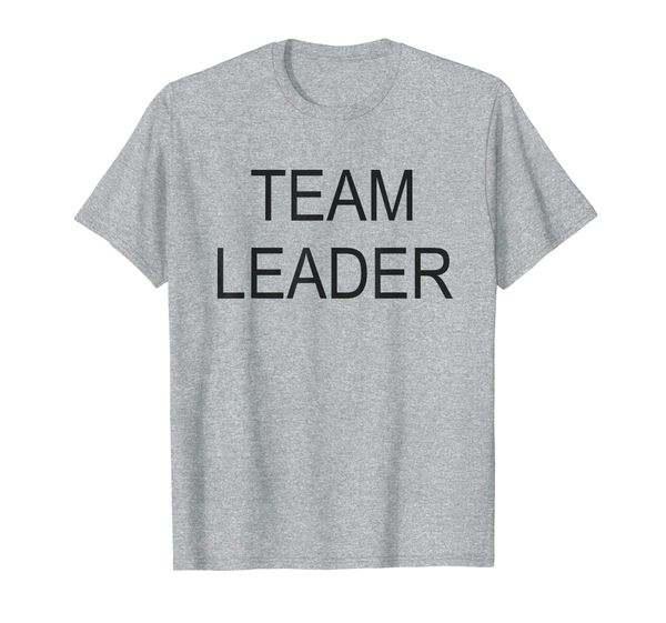 

team leader t-shirt, White;black