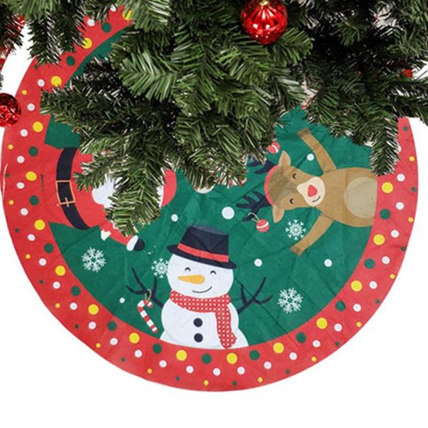 

christmas decorations tree skirt carpet floor mat outdoor blanket xmas cover home party decor year 2022