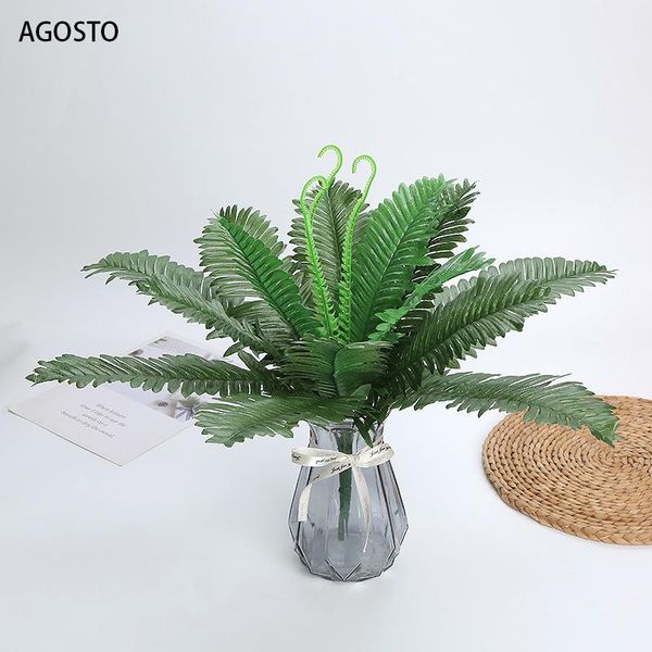

artificial persian leaf plants leaves living room decoration fake greenery iron leaf outdoor decor plant decor wall hanging