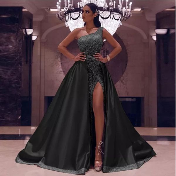 

2020 new arrival prom dresses v neck backless lace long sleeves robe de mariage vestido de noiva002, Black