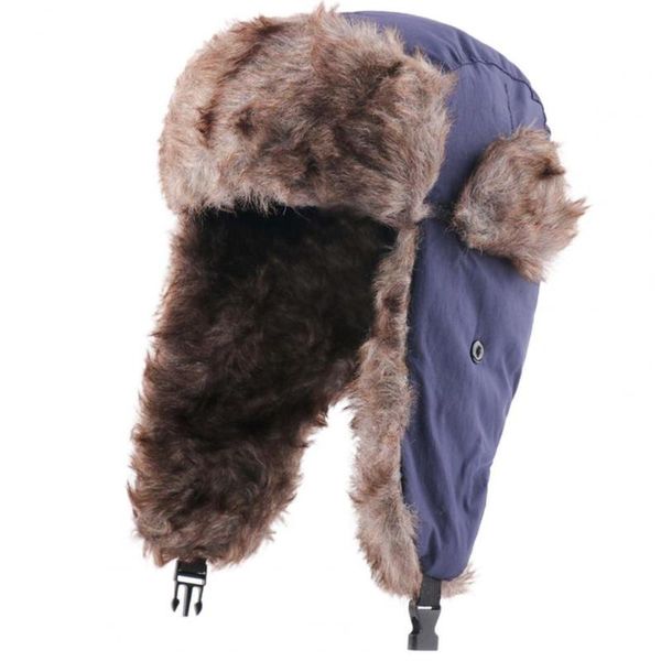 

berets hat solid color autumn winter thicken waterproof no brim for camping, Blue;gray