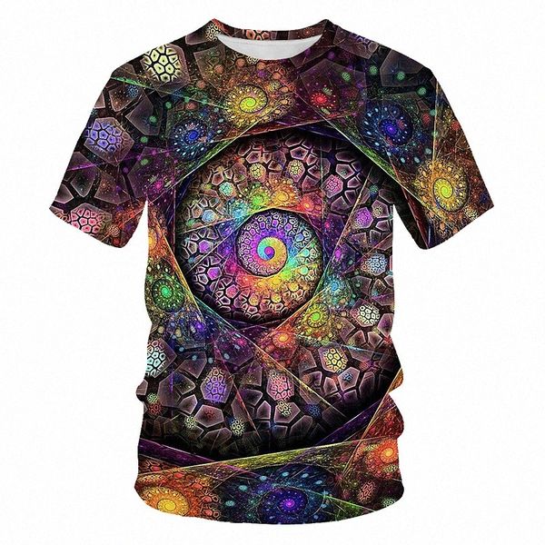 

men's t shirt shirt galaxy graphic round neck holiday short sleeve slim basic rainbow g5qe#, White;black