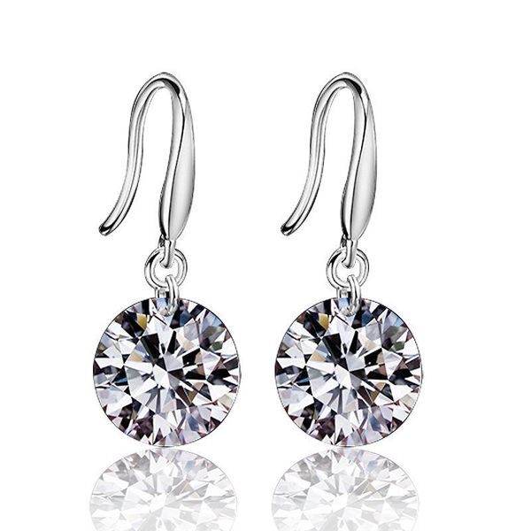 

dangle & chandelier 2021 brinco aretes is tasted style zircon earrings multicolor korea of fund high-end jewelry wholesale long, Silver