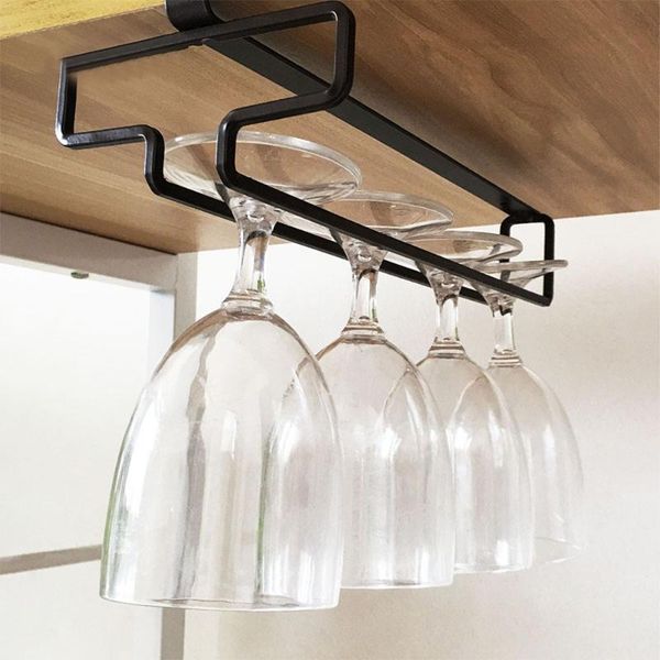 

tablewine racks glass rack hanging cup holder bar stemware storage shelf hanger iron kitchen organizer paper roll